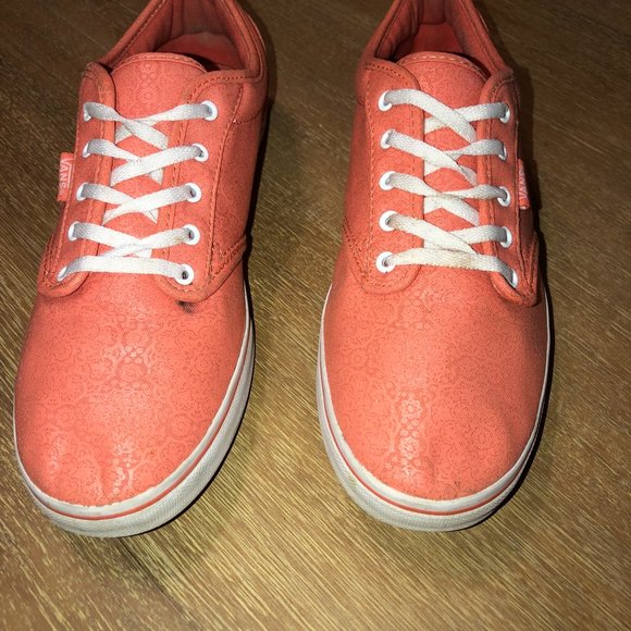 Vans Coral Shimmer SIZE 9, EXCELLENT CONDITION - Picture 7 of 8